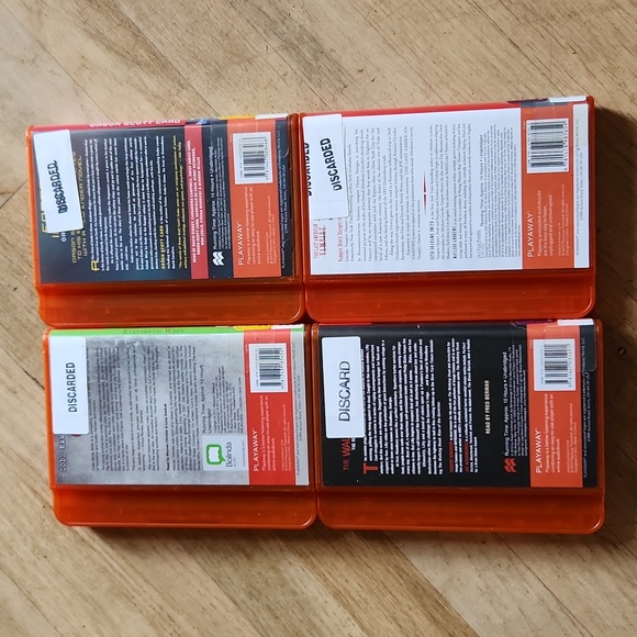 Lot of 4 Playaway Audio Books - Picture 2 of 3